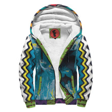 Load image into Gallery viewer, Flickted Zig Sherpa Hoodie