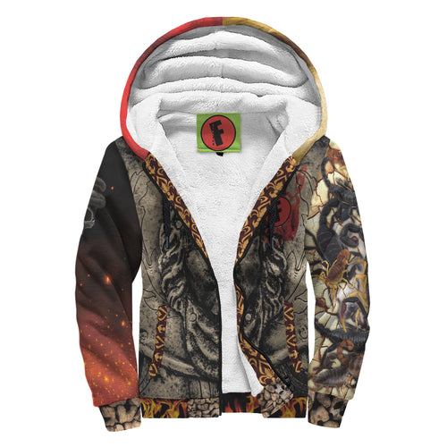 Flickted Medieval Sherpa Hoodie